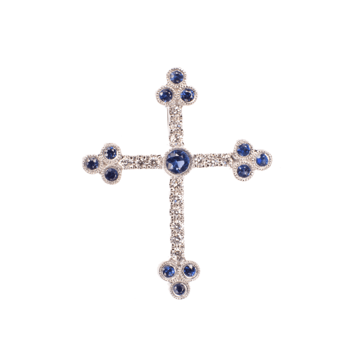 white_gold_cross_with_sapphire white_gold_cross_with_sapphire
